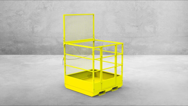 Plataforma de elevação para empilhadeira - (6)